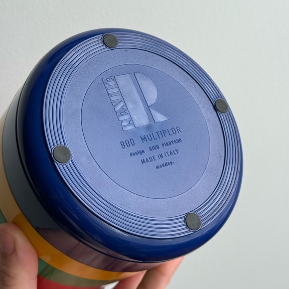 Vintage Italy Rexite MULTIPLOR 900 Primary Colour Rino Pirovano Desk Organizer - Picture 3 of 11